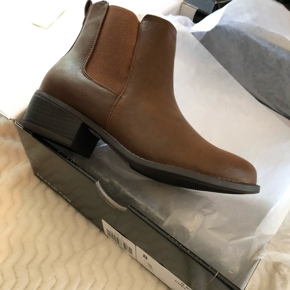 Torrid Women’s Brown Faux Leather Chelsea Bootie - Picture 6 of 7